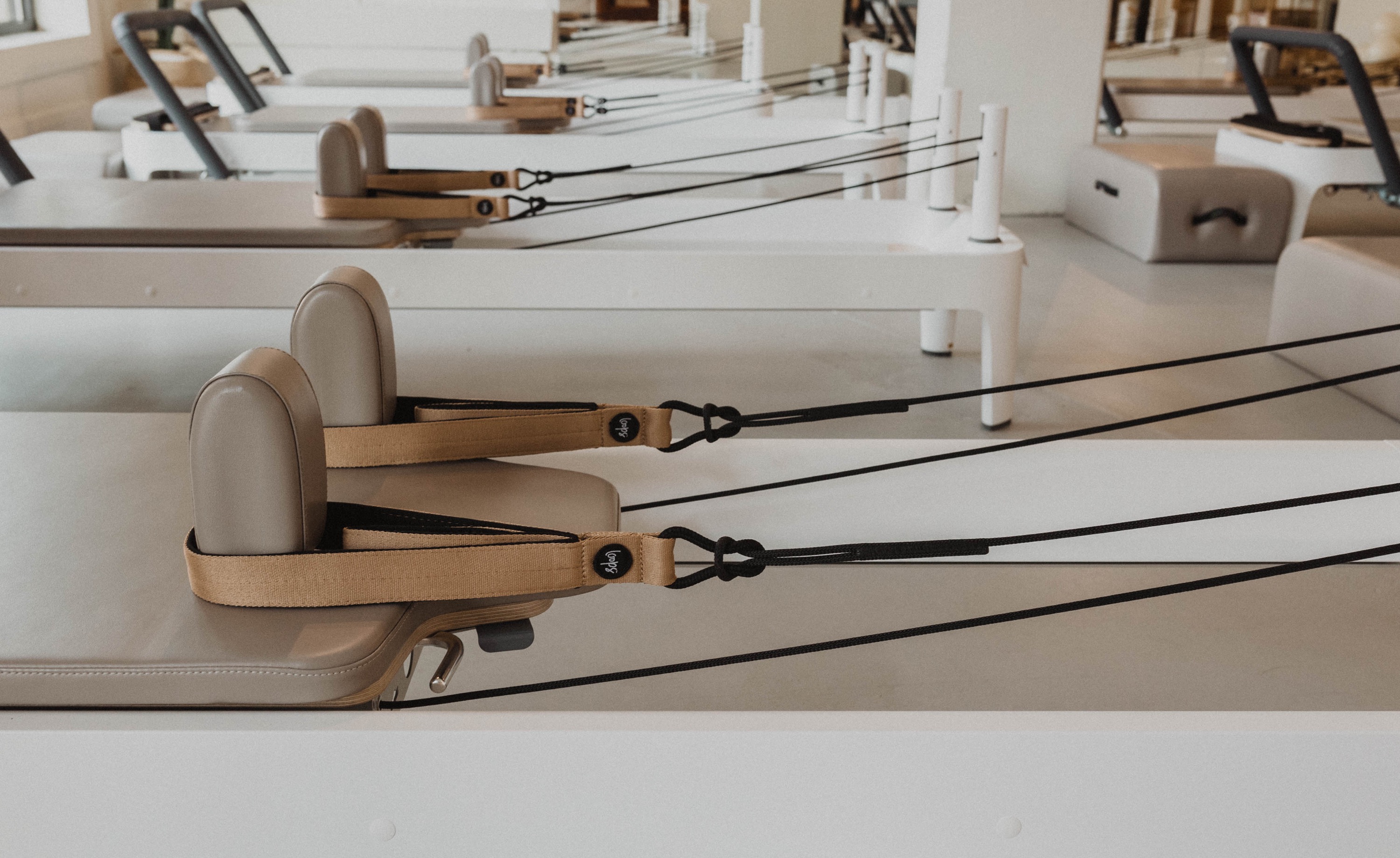 Pilates Miami Shores studio interior with reformer equipment